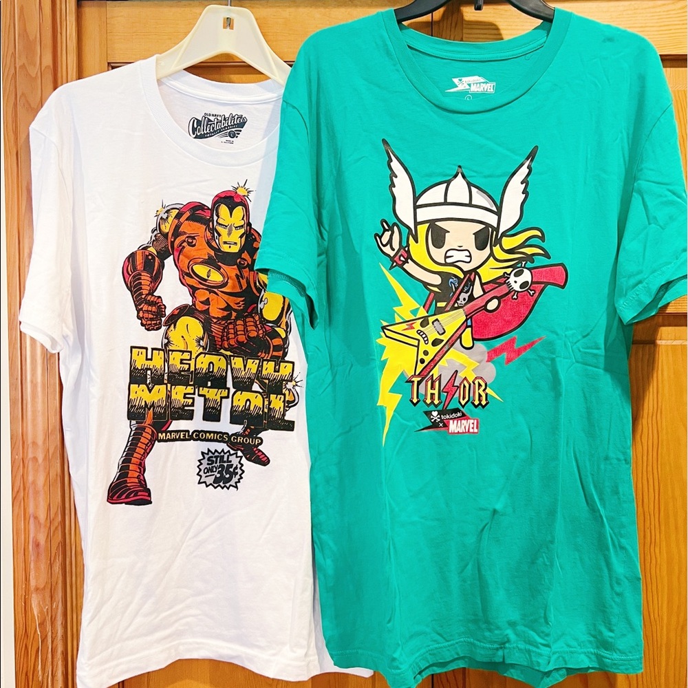 Bundle of Two Marvel Tees